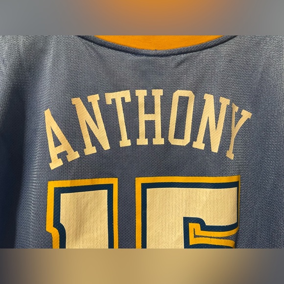 Denver Nuggets Carmelo Anthony Basketball Jersey Vintage Reebok NBA Size 2XL - Picture 11 of 11